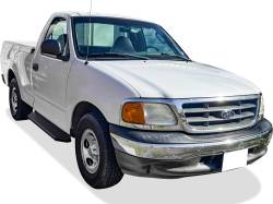 APS - APS H-Series Running Boards Black 97-03 Ford F150 Regular IB06RBA1H - Image 2