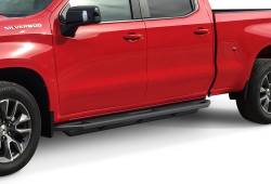 APS - APS Truck Armor Running Boards Black 19-25 Silverado/Sierra Crew IA03SAG1B - Image 1