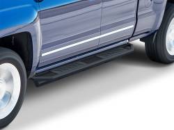 APS - APS Truck Armor Running Boards Black 07-18 Silverado/Sierra Double IA03SAI5B - Image 1