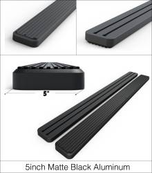 APS - APS IStep 5" Running Boards Black for 20-25 Gladiator JT IB10EAA5B - Image 3