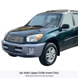 APS - APS Stainless Billet Grille Polish for 01-03 Toyota RAV4 GR20FEC92S - Image 1