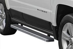 APS - APS IStep 5" Running Boards Brushed for 07-17 Jeep Patriot IB10EAI2C - Image 1