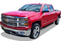APS - APS IRunning Running Boards Polish 99-06 Silverado/Sierra Crew IB03RJJ1A - Image 2