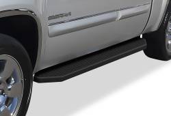APS - APS H-Series Running Boards Black 99-06 Silverado/Sierra Crew IB03RJJ1H - Image 1