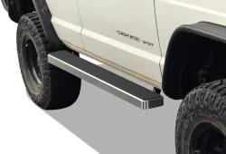 APS - APS IStep 5" Running Boards Brushed for 84-01 Cherokee XJ 4DR IB10EBA7A - Image 1