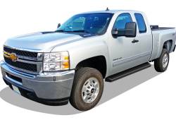APS - APS IRunning Running Boards Black 99-06 Silverado/Sierra Ext IB03RJJ4B - Image 2