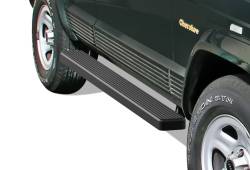 APS - APS IStep 5" Running Boards Black for 84-01 Jeep Cherokee XJ 4DR IB10EBA7B - Image 1