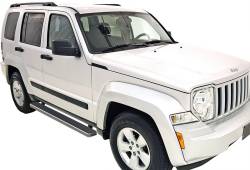 APS - APS IStep 5" Running Boards Brushed for 08-13 Jeep Liberty IB10EBA9A - Image 2