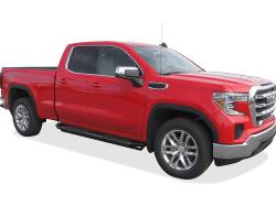 APS - APS Truck Armor Running Boards Black 19-25 Silverado/Sierra Double IA03SBI5B - Image 2