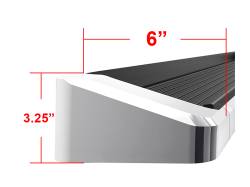APS - APS IRunning Running Boards Polish 09-14 Ford F150 Regular IB06RBA2A - Image 4