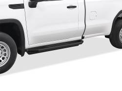 APS - APS Truck Armor Running Boards Black 19-25 Silverado/Sierra Reg IA03SBI6B - Image 1