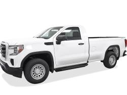APS - APS Truck Armor Running Boards Black 19-25 Silverado/Sierra Reg IA03SBI6B - Image 2