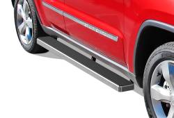 APS - APS IStep 5" Running Boards Brushed for 11-22 Grand Cherokee WK2 IB10EBG7A - Image 1