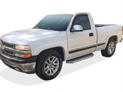 APS - APS H-Series Running Boards Polish 99-06 Silverado/Sierra Regular IB03RJJ7Y - Image 2