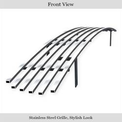 APS - APS GR07HEC70S Stainless Billet Bumper Grille Polish for 00-06 Yukon/XL Denali - Image 2