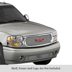 APS - APS GR07HEC70S Stainless Billet Bumper Grille Polish for 00-06 Yukon/XL Denali - Image 1