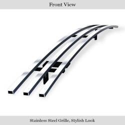 APS - APS Stainless Billet Bumper Grille Polish 03-06 GMC Sierra 1500 GR07HED72S - Image 2