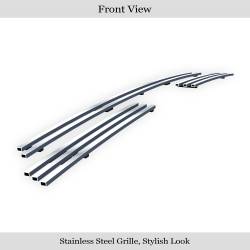 APS - APS Stainless Billet Grille Polish for 03-05 Toyota 4Runner GR20FED24S - Image 2