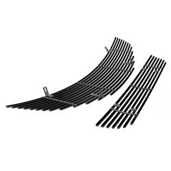 APS - APS Stainless Billet Grille Black for 10-12 Altima Sedan GR14HAJ57J - Image 3