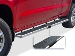APS - APS IStep W2W 6" Running Boards Brushed Silverado/Sierra Crew IB03SAG1LC - Image 1