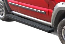 APS - APS IStep 5" Running Boards Black for 02-07 Jeep Liberty IB10EJH1B - Image 1