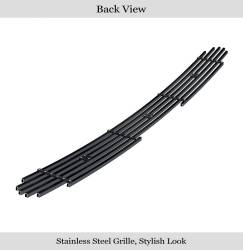 APS - APS Stainless Billet Bumper Grille Black for 01-04 Toyota Tacoma GR20FED38J - Image 3