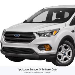 APS - APS Stainless Billet Bumper Grille Black 17-19 Ford Escape GR06FEB88J - Image 1