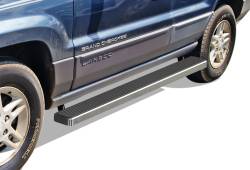 APS - APS IStep 5" Running Boards Brushed for 99-04 Grand Cherokee IB10EJI3A - Image 1