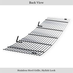 APS - APS Stainless Billet Grille Brushed for 04-15 Nissan Titan GR14HEC64C - Image 3