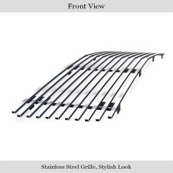 APS - APS Stainless Billet Grille Polish 95-05 GMC Safari GR07HEG32S - Image 2