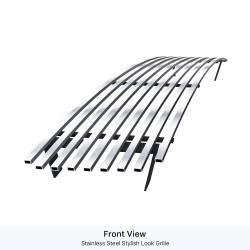 APS - APS GR03HEB41S Stainless Polished Billet Bumper Grillefor 88-92 Chevrolet Camaro - Image 2