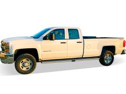 APS - APS IStep W2W 6" Running Boards Brushed Silverado/Sierra Double IB03SAI5XC - Image 2