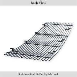 APS - APS Stainless Billet Grille Polish 14-15 GMC Sierra 1500 GR07HEI73S - Image 3