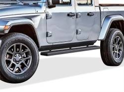 APS - APS IStep 6" Running Boards Black for 20-25 Gladiator JT IB10FAA5B - Image 1