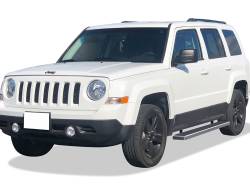 APS - APS IStep 6" Running Boards Brushed for 07-17 Jeep Patriot IB10FAI2A - Image 2