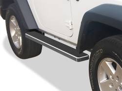 APS - APS IStep 6" Running Boards Brushed for 07-18 Wrangler JK 2DR IB10FAJ6A - Image 1