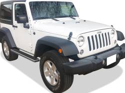 APS - APS IStep 6" Running Boards Brushed for 07-18 Wrangler JK 2DR IB10FAJ6A - Image 2
