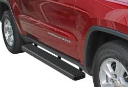APS - APS IB10FBG7B IStep 6" Running Boards Black for 11-22 Grand Cherokee WK2 - Image 1