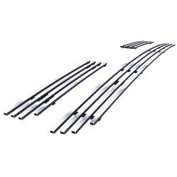 APS - APS Stainless Billet Bumper Grille Polish for 01-03 Toyota RAV4 GR20FEE77S - Image 2