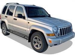 APS - APS IStep 6" Running Boards Brushed for 02-07 Jeep Liberty IB10FJH1C - Image 2