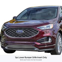 APS - APS Stainless Billet Bumper Grille Polish 19-22 Ford Edge XLT GR06FEB96S - Image 1