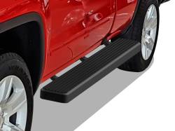 APS - APS IStep W2W 6" Running Boards Black Silverado/Sierra Reg IB03SAI6LB - Image 1