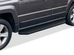 APS - APS H-Series Running Boards Black for 07-17 Jeep Patriot IB10PAI2J - Image 1