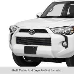 APS - APS Stainless Billet Bumper Grille Black for 14-24 Toyota 4Runner GR20FEI78J - Image 1