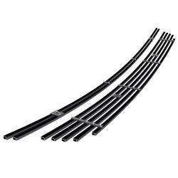 APS - APS Stainless Billet Bumper Grille Black 15-17 Ford Expedition GR06FEB98J - Image 3