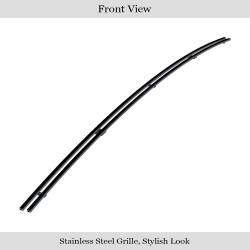 APS - APS Stainless Billet Hood Grille Black for 14-21 Toyota Tundra GR20FEI87J - Image 2
