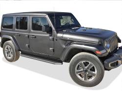 APS - APS H-Series Running Boards Polish for 18-25 Jeep Wrangler JL 4DR IB10RAA1Y - Image 2