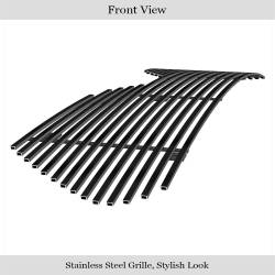 APS - APS Stainless Billet Grille Black for 20-25 Toyota Highlander GR20FEJ41J - Image 2