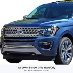 APS - APS Stainless Billet Bumper Grille Polish 18-24 Ford Expedition GR06FEB99S - Image 1