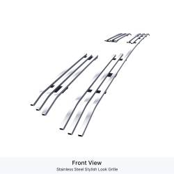 APS - APS Stainless Billet Grille Polish for 16-19 Toyota Tacoma GR20FFC29S - Image 2